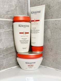 Kit Kerastase, Kerastase Aesthetic, Kerastase Products, Kerastase Shampoo, Kerastase Nutritive, Products For Damaged Hair, Kerastase Hair, Upper Lip Hair, Healthy Hair Routine