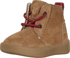 PRICES MAY VARY. Soft suede upper Medial zipper Lightweight and flexible rubber outsole Baby Uggs, Chukka Boot, Kids Uggs, Slip On Boots, Elastic Laces, Girls Boots, Unisex Baby, Soft Suede, Ugg Shoes