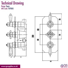 technical drawing of the front and side view of a machine