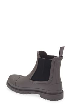 A taller silhouette stretches weather-ready coverage even further in this premium Chelsea boot with a flexible gusset and grippy sole. Waterproof: protects against rain, puddles and slush to keep feet dry in wet conditions In hot or humid weather, natural latex rubber releases a protective wax film; simply wipe it off with a damp cloth Elastic gore insets Removable insole Rubber and synthetic upper/textile lining/rubber sole Imported Forest Stewardship Council® (FSC) certified, ensuring forest m Fall Outdoor Rain Boots With Rubber Sole, Waterproof Recycled Rubber Rain Boots, Waterproof Chelsea Boots With Round Toe For Outdoor, Waterproof Slip-on Chelsea Boots For Outdoor, Weatherproof Ankle Rain Boots For Fall, Waterproof Rain Boots For Fall Walking, Outdoor Rain Boots With Lug Sole And Round Toe, Rain Boots With Rubber Sole For Fall Season, Weatherproof Fall Ankle Rain Boots