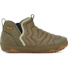 Free shipping and easy returns on Teva Women's Reember Terrain Mid Shoe In Burnt Olive. Say hello to the perfect, most versatile boot. The ankle height makes this style easily tran Teva Reember, Teva Shoes, Dress And Jacket, Morning Walk, Night Wear, Recycled Rubber, Olive Color, Leather Ankle Boots, On Shoes