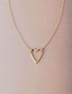 Open heart necklace D E T A I L S * Heart is 12 x 15 mm * Chain is 14k gold fill // sterling silver OR 14k gold plate // silver plate * Heart is 14k gold plate // silver plate P R O M O T I O N * Bridesmaids gifts: message us for a coupon code * New FACEBOOK or INSTAGRAM followers: follow us in the links below then message us for a 10% off code F A Q s For production time, shipping estimates, return policy, etc., please read our FAQs section below. F O L L O W Instagram: @Minthologie Facebook: w Everyday Open Heart Necklace With Heart Beads, Everyday Heart Necklace With Open Heart Beads, Anniversary Open Heart Charm Necklace With Adjustable Chain, Everyday Open Heart Jewelry, Open Heart Charm Necklace, Dainty Open Heart Necklace With Heart Beads, Dainty Heart Necklace With Open Heart And Heart Beads, Minimalist Open Heart Charm Necklace For Valentine's Day, Mother's Day Heart Necklace With Adjustable Chain