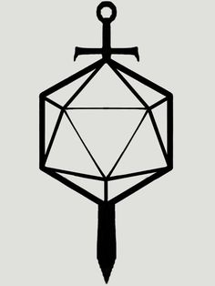 D20 Tattoo, Dnd Things, Dice Tattoo, Hearts Tattoo, Fantasy Craft, Dm Screen, Stencil Outline, Tattoos Inspiration, D Tattoo