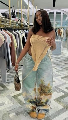 Light Blue Fashion, Summer Outfits Black Woman, Birthday Fits, Causual Outfits, Fashion Fits