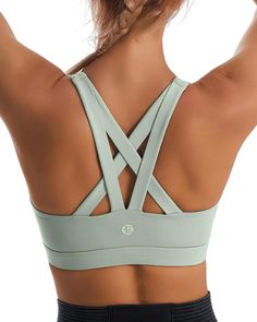 PRICES MAY VARY. WHY WE MADE THIS:Need a sports bra that does it all? Look no further! This sweat-wicking cross-strap bra gives you the coverage and support you need for yoga, run, and the gym—without restricting your movement or breath. fabric has added lycra that allows the bra to stretch with you and retain its shape over time. Slip in optional, removable cups for full coverage—if you want it. This bra is intended to provide medium support for great shape retention, long-lasting comfort. UNIQ Cute Sports Bras, Running Girl, Old Bras, 32a Bra, Girls Sports Bras, Gym Bra, Bra For Women, Strappy Sports Bras, Perfect Bra