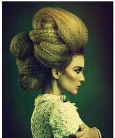 Style Long Hair, High Fashion Hair, Twisted Hair, Runway Hair