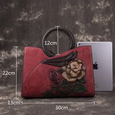 SPECIFICATIONSBrand Name: MotaoraOrigin: Mainland ChinaCN: GuangdongLining Material: COTTONMain Material: GENUINE LEATHERPlace Of Origin: GUANG DONG ProvincePlace Of Origin: GUANG DONG ProvinceShape: FLAPOccasion: VersatileExterior: Silt PocketModel Number: H271 Women BagClosure Type: zipperDecoration: FLOWERSHardness: SOFTGender: WOMENPattern Type: FloralInterior: Interior Slot PocketInterior: Cell Phone PocketInterior: Interior Zipper PocketStyle: vintage Motaora Women's Bag New Luxury Women G Retro Handbags, Hiking Accessories, Floral Interior, Bag Stand, Genuine Leather Handbag, Leather Messenger, Shoulder Handbag, Female Fashion, Retro Floral