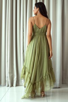 Size Chart Green Full Length Dress, Sustainable Clothing Brands, Full Length Dress, Maxi Dress Cotton, Lovely Dresses, Sleeveless Maxi Dress, Sustainable Clothing, Online Clothing Stores, Dress For Women