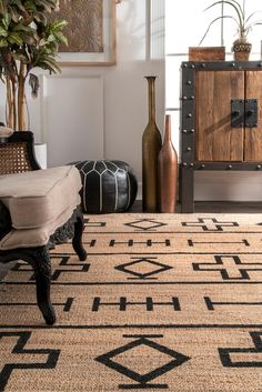 a living room filled with furniture and decor