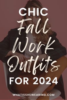 OMG! Stop what you're doing and check out this post on fall work outfits for women—it's a total game-changer! These stylish work outfits are perfect for the office, whether you need something professional or more laid-back. With everything from fall workwear business casual to early fall work outfits, this guide has it all. I love that they included fall work outfits for women plus size and even ideas for black women and midsize women, so it really speaks to everyone. If you’re into a streamlined closet, these looks are great for a fall capsule wardrobe that can easily transition from work to play. Trust me, these fall work outfits for 2024 are perfect if you're ready to revamp your fall work clothes and own the office. Early Fall Outfits Work, Early Fall Work Outfits, Fall Work Clothes, Fall Work Outfits For Women, Autumn Office Wear, Midsize Women, Fall Work Outfits, Fall Workwear, What To Wear Fall