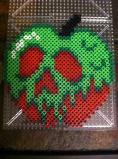 a piece of art made out of perler beads