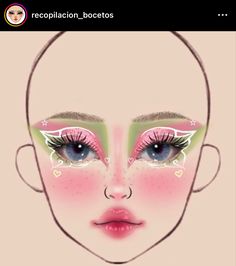 Portals Melanie Martinez Inspired Outfits, Makeup For Melanie Martinez Concert, Melanie Martinez Portal Make Up, Portals Tour Makeup Ideas, Melanie Martinez Portals Makeup Ideas, Melanie Martinez Aesthetic Makeup, Portals Makeup Look, Makeup Face Charts Ideas, Melanie Martinez Concert Makeup Ideas