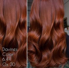 Davines Hair Color, Davines Color, Cabello Hair, Red Hair Inspo, Hair Color Formulas, Gorgeous Hair Color