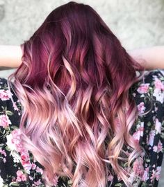 Vibrant Hair, Gorgeous Hair Color, Spring Hair Color, Pretty Hair Color, Burgundy Hair, Hair Color Highlights