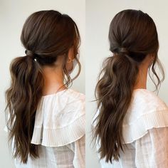 190 Likes, 14 Comments - Anna Sullivan | Bridal Hair (@annasullivanhair) on Instagram: “This is now a ponytail stan account 🙃✨  #annasullivanhair #ponytailinspo #bridesmaidhairinspo…” Ponytail Bridal Hair, Bridesmaid Ponytail, Wedding Ponytail Hairstyles, Bridesmaid Hair Ponytail, Bridal Ponytail, Wedding Ponytail, Pony Hairstyles