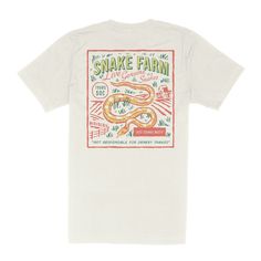 Live. Genuine. Snakes. Snake Farm, Farm Tshirt, Print Screen, Unique Fits, Pets For Sale, Silly Jokes, Quirky Design, Large Shirts, Top Graphic Tees