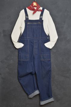 Great Vintage French Workwear Selvedge Dungarees Bib Overall Utility Workwear Cargo Trousers Pants Jumpsuit  Size W36 L32 Classic denim staple provides superior comfort with its roomy fit, crafted from durable heavy cotton denim twill in deep indigo colour with contrast top stitching. Great utility worker carpenter bib overall, a statement piece in its own right. Gold tone zipped front pocket + tool pockets Adjustable elastic straps for free movement Two front deep patched pockets Multi purpose Utility Denim Jumpsuit With Pockets For Work, Utility Bib Front Bottoms For Fall, Utility Style Denim Blue Bib Front Jumpsuit, Utility Denim Blue Jumpsuit With Bib Front, Denim Blue Bib Front Utility Jumpsuit, Workwear Overalls With Bib Front And Pockets, Denim Jumpsuit With Bib Front For Workwear, Bib Front Overalls With Pockets For Workwear, Denim Blue Utility Overalls With Bib Front