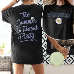 The Summer I Turned Pretty T-shirt 2 Sides, Team Jeremiah Shirt The Summer I Turned Pretty T Shirt, Tsitp Clothes Aesthetic, Team Conrad Shirt, Team Jeremiah Shirt, The Summer I Turned Pretty Merch, The Summer I Turned Pretty Clothes, Jeremiah Shirt, Team Jeremiah, Pretty Products