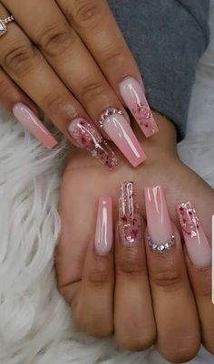 Boss Nails Designs, Birthday Glam Nails, Rave Nails, Nail Aesthetic, Art Nail Art, Dope Nail Designs, Ombre Nail Designs