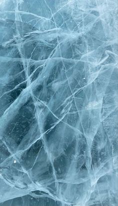 an image of ice that looks like it has been frozen