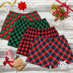 Recycled Polyester Buffalo Plaid Christmas Shorts for Women You'll receive women's Christmas athletic shorts with a red and black buffalo plaid design and recycled polyester fabric. The Christmas shorts can make a unique Christmas clothing, holiday shorts, Christmas beachwear, yoga outfit, running shorts, red fitness shorts, Christmas pajamas shorts, festive clothing, plaid shorts, swimming shorts, gym workout shorts for women, jogging shorts, fitness gift, yoga gift, unique birthday gift, Chris Family Matching Christmas Pjs, Christmas Pjs Women Shorts, Christmas Pyjamas Family, Short Pajama Set Plaid, Christmas Pajama Shorts, Christmas Pyjamas Shorts, Pajama Shorts Plaid, Matching Family Christmas Pjs, Christmas Shorts