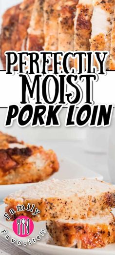 Pork Loin Recipes Oven Baked, Pork Loin In Oven, Moist Pork Loin, Pork Loin Filet, Boneless Pork Loin Recipes, Baked Pork Loin, Loin Recipes