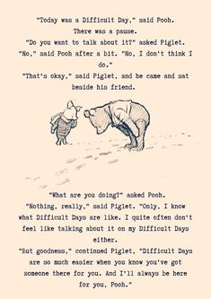 winnie the pooh and piglet poem