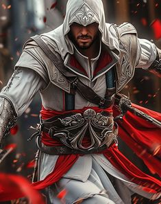 Ezio Auditore Fanart, Assassin's Creed Ezio, Ezio Auditore, Assassins Creed Game, Creed Game, Hot Fan, Assassin Creed, 3d Art Drawing, Assassin’s Creed