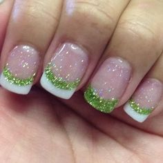 St Patricks Day Toenails, St Patrick’s Day French Manicure, Patty Nails, Patrick Nails, St Patrick Day Nails Acrylic, Irish Nails, Saint Patrick Nail, Nail Gold, Do It Yourself Nails