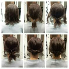 Ponytail Bridesmaid, Hairstyles Ponytail, A Messy Bun, Hair Arrange, Penteado Cabelo Curto, Bridesmaid Hairstyles, Short Hair Updo