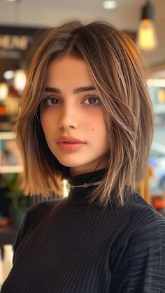 Short And Cute Haircuts, Shirt Women’s Haircut, Short Hairstyles For Women Round Face, Haircut For Short Hair Girl, Short Hair For A Round Face, Hair Styles For Short Hair Women, Short Bob Hairstyle Women Round Face, Short Girls Haircut, Short Haircut Round Face Women