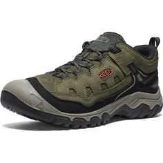 PRICES MAY VARY. CONSTRUCTION: Direct-attach construction provides long-lasting cushioning and reduces the chance of footwear separating over time, because the best hiking shoe is the one you keep wearing TRACTION: KEEN.ALL-TERRAIN rubber outsole provides elevated traction in muddy environments and on rocky surfaces; 100% recycled PET laces and breathable mesh lining makes these hiking shoes light on your feet and the planet VENTED: Performance mesh has strategically placed vents that help keep Best Hiking Shoes, Shoe Image, Waterproof Hiking Shoes, Natural Contour, Hiking Shoe, Kids Luggage, Nubuck Leather, Outdoor Hiking, Hiking Shoes