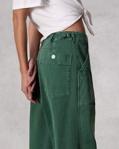 The Savannah. Crafted in a soft cotton twill, our wide-leg pant is decidedly relaxed and tailored at the knee that molds to the bend of your legs. Emerald Green 2 Green Trouser Outfit Women, Short Coat Jackets, Twill Pants, Clothes Crafts, Short Coat, Cotton Pants, Green Cotton, Bottoms Pants, Rag & Bone