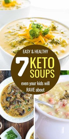 7 easy and healthy keto soups even your kids will rave about in the kitchen