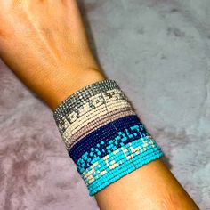 New Anthropologie Beaded Cuff Blue/Silver Nwot. Perfect Condition, No Flaws. Never Worn. No Holes Or Stains, No Fade. Brand: Anthropologie Size: Os Fits All Color: Blue Turquoise Silver Brown Material: Beads & Wire Pattern: Layered Colors Horizontal Occasion: Daily Wear Formal Events Bohemian Style Cute Outfits Details: Bracelet Bends To Fit Any Size Wrist Measurements Are Approximate, See Photos Smoke + Cat Free Home Questions? Leave A Comment :) Offers Always Welcome Bundle 3+ Items For An Add Handmade Light Blue Beaded Bracelets, Handmade Blue Cuff Bracelet, Adjustable Blue Cuff Bracelet, Bohemian Blue Cuff Bracelet, Bohemian Blue Cuff Bracelet With Colorful Beads, Adjustable Beaded Blue Cuff Bracelet, Adjustable Blue Beaded Cuff Bracelet, Blue Beaded Cuff Bracelet Gift, Bohemian Blue Cuff Bracelet With Round Beads