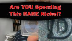 there are two pictures with the words are you spending this rare nicker? on them