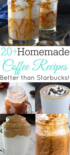 homemade coffee recipes that are better than starbucks