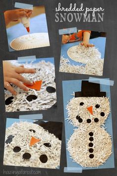 an image of a snowman made out of rice