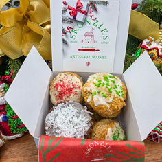 Skonzies Holiday Scone Sampler Flavor Combinations, Jolly Holiday, Buttermilk Biscuits, Holiday Cookie, Festive Treats, Gourmet Gifts, New Blog Post, Chocolate Coconut, Holiday Christmas Gifts