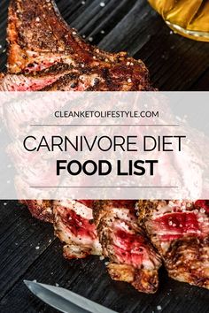 This comprehensive Carnivore Diet Food List will show you what foods to eat to ensure you know exactly how to create healthy and delicious carnivore meals. Organ Meats, The Carnivore Diet, Clean Keto, Carnivore Diet, Keto Diet Food List, Low Carb Vegetables, Diet Food List