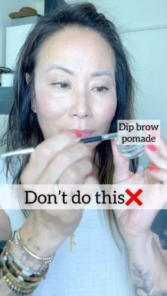 This is what makeup is all about! Adding on to your beauty and tweak if you need it! • SAVE and SHARE the LOVE • Products are tagged Brow… | Instagram Dip Brow, Brow Pomade