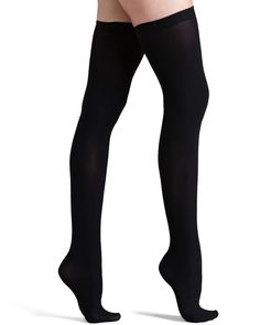 Get free shipping on Commando Up All Night Opaque Thigh Highs, Black at Neiman Marcus. Shop the latest luxury fashions from top designers. Peek A Boo Bra, Opaque Stockings, Thigh High Tights, Black Opaque Tights, Seamless Socks, Tights Socks, Knee High Stockings, Black Thigh High, Over The Calf Socks