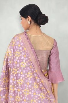 Shop for I am Design Purple Raw Silk Round Neckline Crop Top for Women Online at Aza Fashions Semi-stitched Tops With Dupatta For Festive Occasions, Embroidered Top For Diwali Reception, Fitted Pre-draped Cotton Silk Saree With Dori Work, Diwali Georgette Tops With Zari Work, Fitted Cotton Silk Pre-draped Saree, Traditional Georgette Tops With Zari Work, Festival Tops With Resham Embroidery In Georgette, Festival Floral Embroidery Pre-draped Saree, Fitted Blouse With Dori Work In Georgette