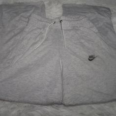 Size Xs New With Tags Lightweight Cotton-Poly Blend Feels Super Soft And Is Made From Recycled Materials Elasticated Cuffs And Waistband Offer A Comfortable, Secure Fit Nike Full Length Cotton Bottoms, Nike Full-length Cotton Bottoms, Full Length Cotton Nike Bottoms, Nike Fitted Cotton Pants, Fitted Nike Cotton Pants, Nike Sweatpants For Loungewear, Nike Jogger Trousers For Loungewear, Nike Casual Full-length Pants, Fitted Cotton Nike Pants