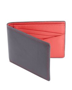 Royce New York Leather Rfid-Blocking 100 Step Wallet Red Rfid Blocking Card Holder For Business, Red Business Wallet With Card Slots, Red Trifold Wallet With Rfid Blocking For Formal Use, Red Rfid Blocking Bifold Card Holder, Red Rfid Blocking Trifold Wallet, Red Bifold Wallet With Rfid Blocking, Red Rfid Blocking Bifold Wallet, Red Formal Card Holder With Rfid Blocking, Classic Red Wallet With Rfid Blocking