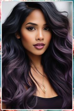 Spring Hair Color Trends, Hair Rainbow, Purple Ombre Hair, Women Braids, Bold Hair Color, Summer Haircuts, Spring Hair Color, Hair Color Purple, Summer Hair Color For Brunettes