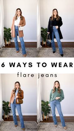 [Ad] 96 Hot Women Jeans Outfits Casual Tricks You'll Be Impressed By Today #womenjeansoutfitscasual What Shoes Go With Flare Jeans, Flare Jean Shoes, Styling Flare Jeans Winter, Dress Up Flare Jeans, Flare Jean Work Outfits, Flare Jeans With Shoes, Flared Jeans Work Outfit, Flared Jeans And Boots, Shoes With Flared Jeans