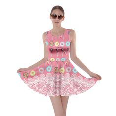 Size: XS Pink Lollipop, Lollipop Candy, Pink Pink, Skater Dress, Lollipop, Cupcake, Dress Outfits, Candy, Womens Dresses