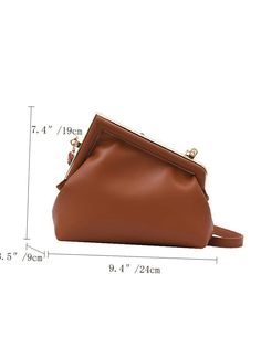 Bag For Love -Minimalist Novelty Bag - Women Crossbody Product Description Color Brown Pattern Type Plain Bag Size Small Quantity 1 piece Type Novelty Bag Coating 100% Polyurethane Composition 100% Polyurethane Material PU Leather Size Chart INCH CM Size Bag Width Bag Height Bag Length Strap Length one-size 3.5 7.5 9.4 43.3 Size Bag Width Bag Height Bag Length Strap Length one-size 9 19 24 110 Similar Products h2 { text-align: center; } .red-box { width: 100%; display: flex; flex-direction: row; Chic Brown Shoulder Bag Pouch, Trendy Brown Evening Bag With Removable Pouch, Chic Crossbody Pouch With Large Capacity, Chic Large Capacity Crossbody Pouch, Trendy Brown Pouch Evening Bag, Brown Pattern, Novelty Bags, Brown Coffee, Bag Women