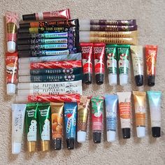 Bnwt & Sealed Bath & Body Works Lip Gloss Bundle Dream 36 Total Lip Glosses That Are No Longer Available In Store. A Collectors Dream Or A Lip Gloss Fanatics Dream. These All Retail Between 8.95 To 14.95. I Am Currently Doing A Destash Of My Collection & My Loss Is Someone Elses Gain. A Variety Of Different Flavors & Tastes. I Photograph/Video All Packing/Packaging/Sending Out Of All Items! Scammers Be Warned! Price Firm Bath And Body Lip Gloss, Lip Gloss Collection Aesthetic, Lip Gloss Bundle, Lip Balm Collection, Photograph Video, Flavored Lip Gloss, Lip Gloss Collection, Friendship Bracelets With Beads, Beauty Supply Store